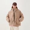 (image for) 2022 New Winter Down Jacket Women's Short Cotton Coat Small Korean Style Loose Bread Jacket Student Cotton Jacket