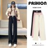 (image for) Velvet wide-leg pants autumn and winter 2023 new high-waist drape slim wool velvet terry velvet straight pants