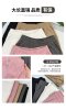 (image for) Pocket style cloud wide-leg pants for women, new spring and summer slimming and drapey floor-length pants, versatile narrow version of rice-grain casual pants