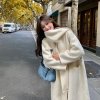 (image for) [Mainly recommend big products] Free scarf! ! 80 long wool double-sided cashmere coat 229-8261-P280 control 398