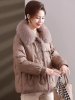 (image for) Middle-aged mother winter cotton-padded jacket 2023 new middle-aged and elderly women's new Chinese style foreign style short outer suit