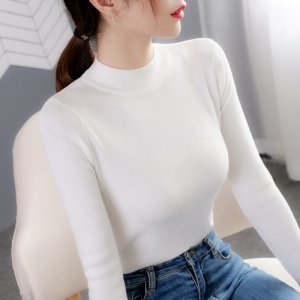 (image for) External wear trendy shirts, trendy Korean sweet casual T-shirts, classic women's clothing, trendy brand clothes for small people, knitted sweaters and sweaters