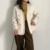 (image for) 10% cashmere double-sided cashmere coat for women 2023 autumn and winter new style short woolen coat for small people Xiaoxiangfeng