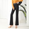 (image for) A spot spring and summer all-match casual fashion nine-point small-leg pants plus size professional suit pants elastic waist drape trousers