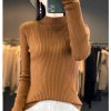 (image for) Trendy Hong Kong style cute sweet spicy light mature breathable little chic good-looking beautiful clothes women's sweater bottoming shirt