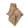 (image for) Pocket style cloud wide-leg pants for women, new spring and summer slimming and drapey floor-length pants, versatile narrow version of rice-grain casual pants