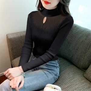 (image for) Han Yinglun's beautiful clothes, women's sweaters, bottoming shirts, autumn reversible American European fashion brand shirts, pure and comfortable